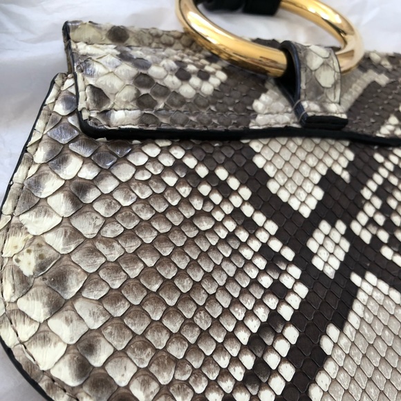 Chloe Python Mini Faye Bag - Picture 6 of 8